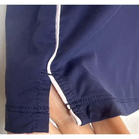 Vineyard Vines Performance Women’s Navy Blue Short Sleeve Golf Polo Shirt Top M - Picture 3 of 7